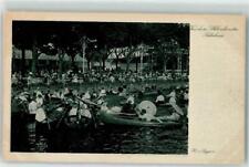 39210704 - 2000 Hamburg Uhlenhorster Faehrhaus Boote Kanu Hamburg Stadtkreis