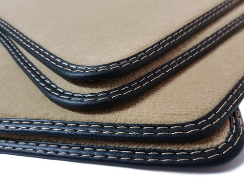 Beige fußmatten für jaguar - fußmatten,