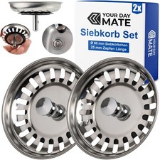 Spülbecken Siebkörbchen Ø