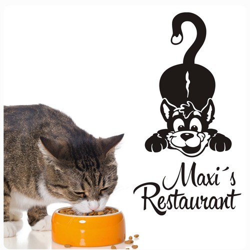 Wunschname katze restaurant - wunschname,
