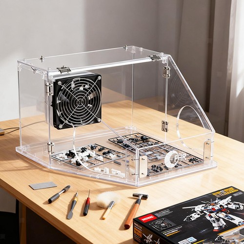 Acryl-Schleifstaubbox