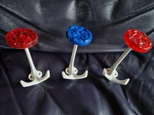 Kleiderhaken 70er - 3 Stück - gebraucht - Vintage