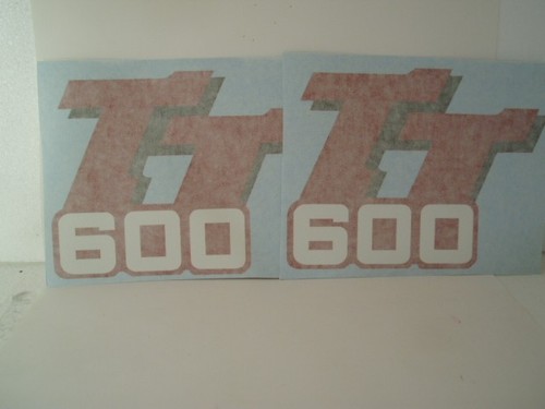 Yamaha 600 tankaufkleber - tt,