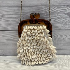 Vintage muschel clutch - vintage, tasche