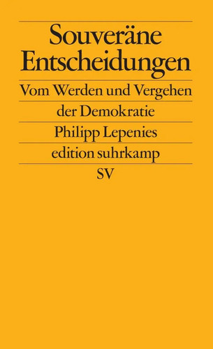 Souveräne entscheidungen - entscheidungen, |