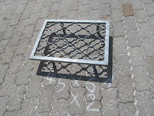 verzinktes  schmiedeeisenes Fenstergitter Zaunfelt Gitter Handarbeit 45m breit