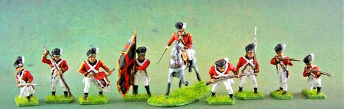 Britische grenadiere bemalt - britische,