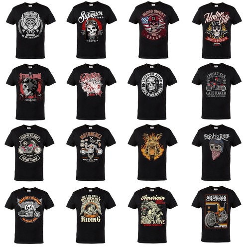Biker shirt herren motorrad - biker, t-shirt