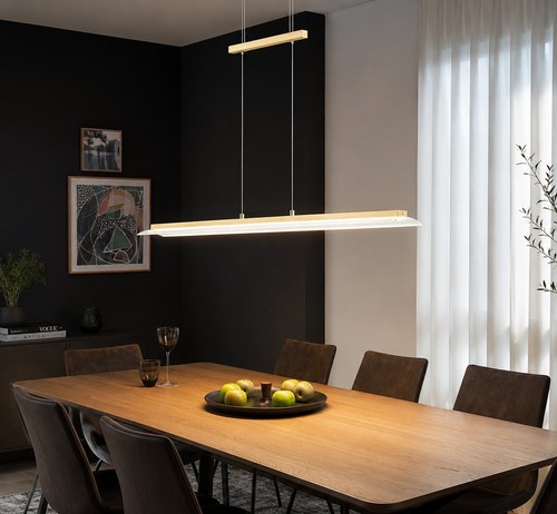 Messing pendelleuchte glas - messing,