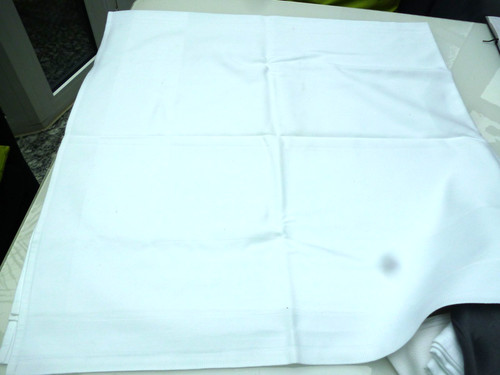 Tischdecke weiß damast - tischdecke,