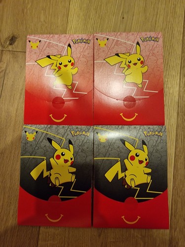 Pokémon mcdonald 25 - 4x, mcdonald's