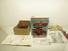 MONOGRAM 2245 MASERATI 3500GT -UNBUILT PLASTIC KIT- RED 1:25 - GOOD IN BOX