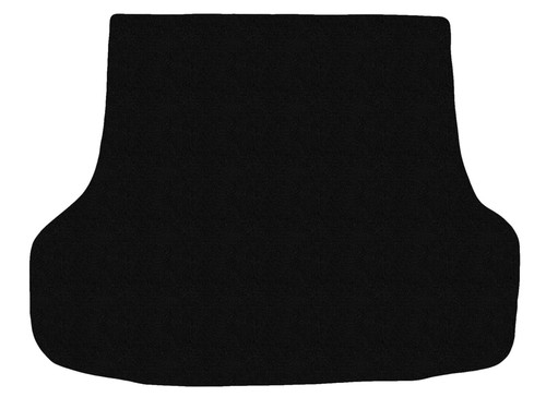 Schwarz kofferraummatte velour - schwarz,