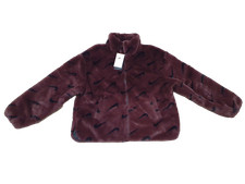 NIKE Mantel Jacke Plüsch Lila