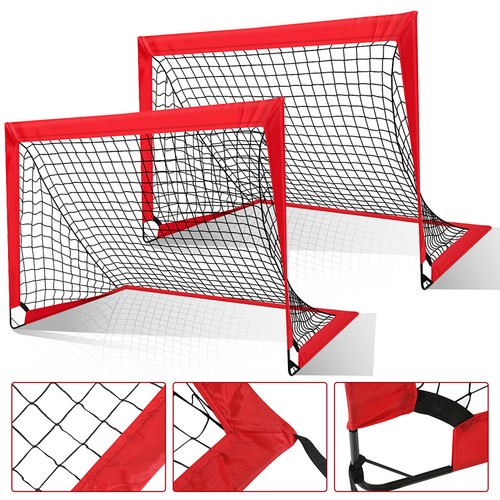 Fußballtor set klappbar 2er - klappbar, 1-2er