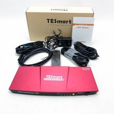 TESmart Dual Monitor 2x2 HDMI+DisplayPort KVM Switch 4K@60Hz 4:4:4 Ultra HD 2