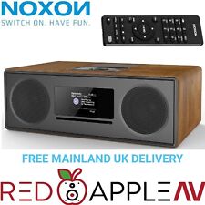 Noxon Pilatus Nussbaum DAB+/UKW Internetradio mit CD-Player & Bluetooth
