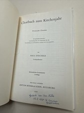 Chorbuch zum kirchenjahr - zum,