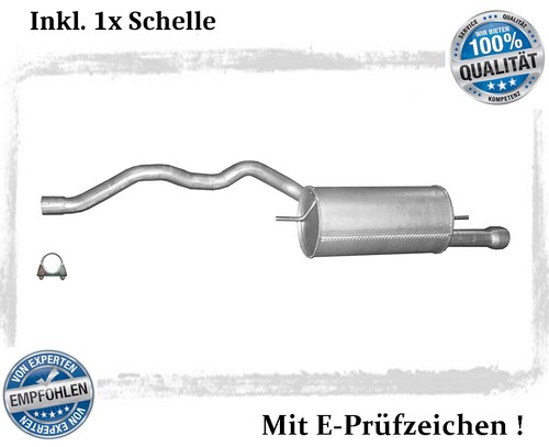 Endschalldämpfer für t4 - endschalldämpfer, vw