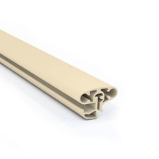 Pool Kombi-Handlauf RUND SANDfarben D420 cm für Einhänge und Keilbiese - Retoure