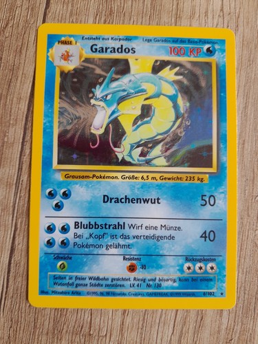Pokemon karte garados gyarados - karte,