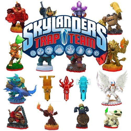 Skylanders trap team fully - skylanders,