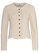 Strickjacke 57102 Damen natur Isar-Trachten Strickjacke 