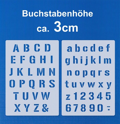 Alphabet schrift schablonen - alphabet, schrift-schablonen