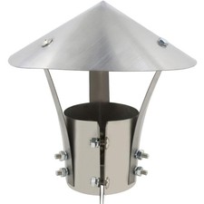 Kaminhut, Regenhaube, Ofenrohr, Schornsteinabdeckung, Edelstahl, Kaminaufsatz...