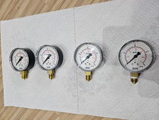 WIKA Manometer senkrecht, gebraucht!!!