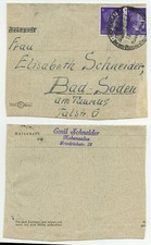 83632 - Kartenbrief - Sonderstempel Hohensalza 8.9.1943 nach Bad Soden am Taunus