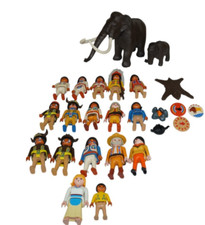 Playmobil 5105 Steinzeit Mammut Baby Set 17 Figuren Indianer Cowboys