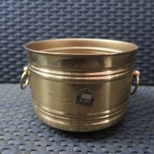 Kleiner Messing Blumentopf