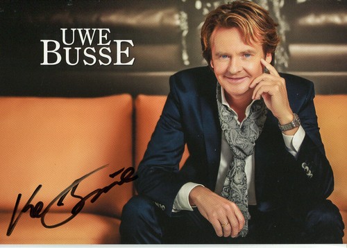 Uwe busse autogramm von 2014 - busse,