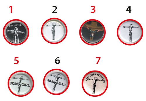 CRUCIFIED"BUTTONS"