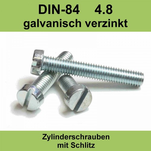 Din 84 verzinkte - m,