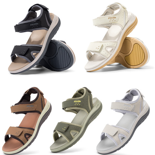 Fitville weit sandalen damen - sandalen,