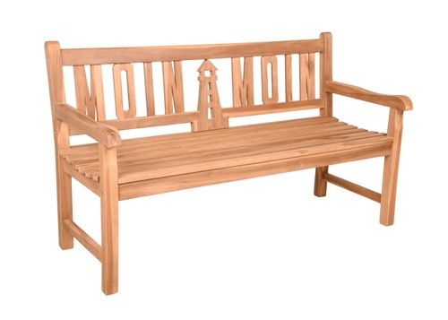 Gartenbank sitzer teak - 3-sitzer, bank