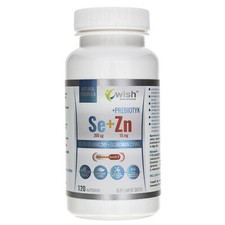 Wish Selenium 200mcg + Zinc 15