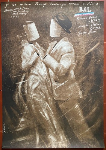 Plakat polnische der bal - polnische,
