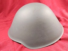 NVA Stahlhelm mit Tarnbezug, M56 ohne Nieten, DDR, GDR, Nationale Volksarmee