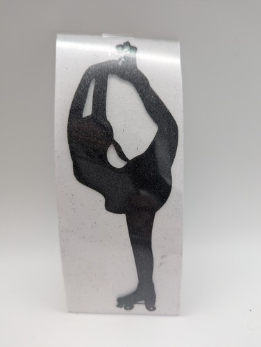 Bügelbild rollkunstlauf - bügelbild,