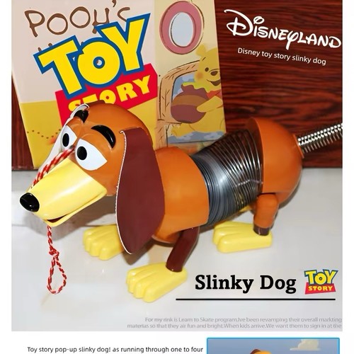 Disney toy story slinky - toy, dog
