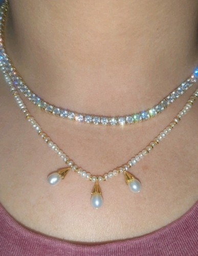 Karat gelbgold perlen - gelbgold,