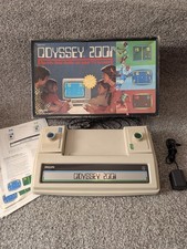 RAR Philips Odyssey 2001 Pong Konsole TV Videospiel Box Tele Ball Magnavox 