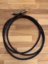 Optisches Toslink Kabel, Lichtwellenleiter, Digital-Audio, vergoldet, 2m