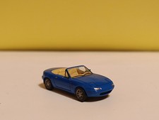 Herpa Mazda MX5 1:87 H0 Modellauto Blau Sammeln