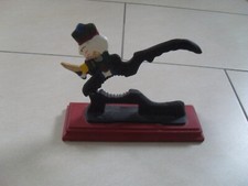 alter Nussknacker, Gusseisen, Holzsockel, Pirat, Vintage, Nachlass,Dachbodenfund