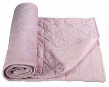 Wohndecke Kuscheldecke Decke Rosa Tagesdecke Steppdecke Samtdecke 140x200cm