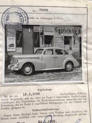 Opel kapitän 1950 - kapitÄn,